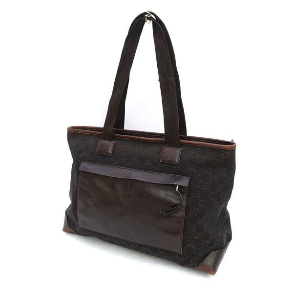 GUCCI | グッチ GGキャンバス セミショルダーハンドバッグ ブラウン系 34339-3444 バッグ|バック|BAG|鞄|カバン ブランド
