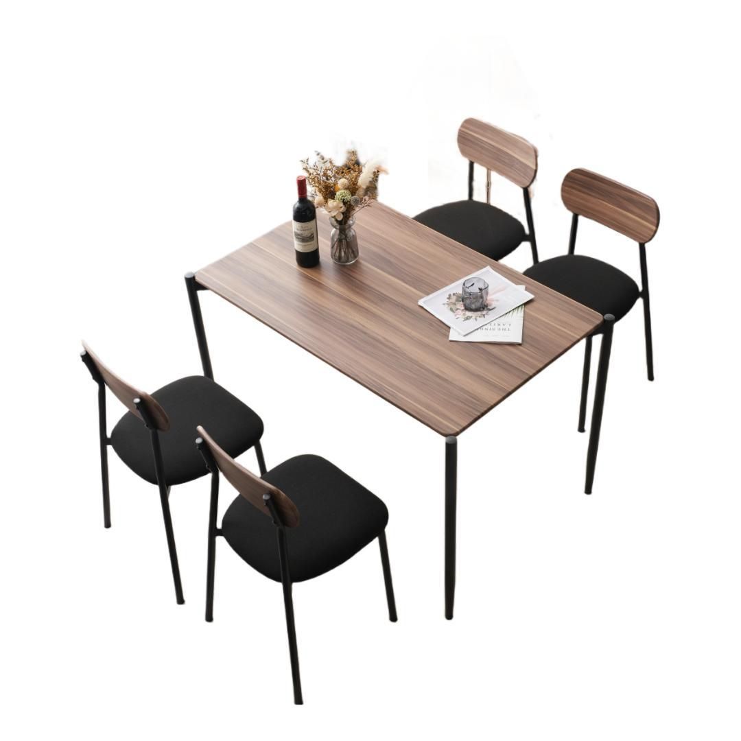送料無料 ダイニングテーブル セット 4人 110cm テーブル チェア4脚 ダイニングテーブル セット 4人用 4人 110 おしゃれ 椅子 チェア 4脚