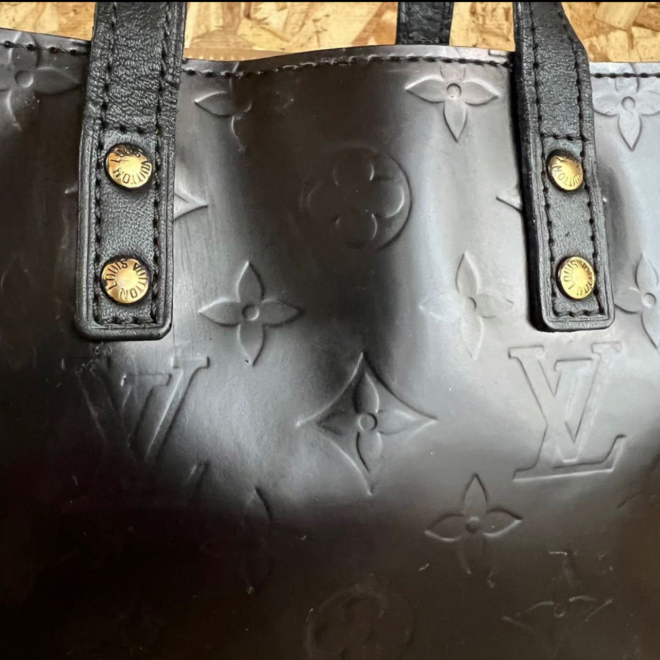 Louis Vuitton リードPM ブラック 黒ミニトートヴェルニモノグラム www