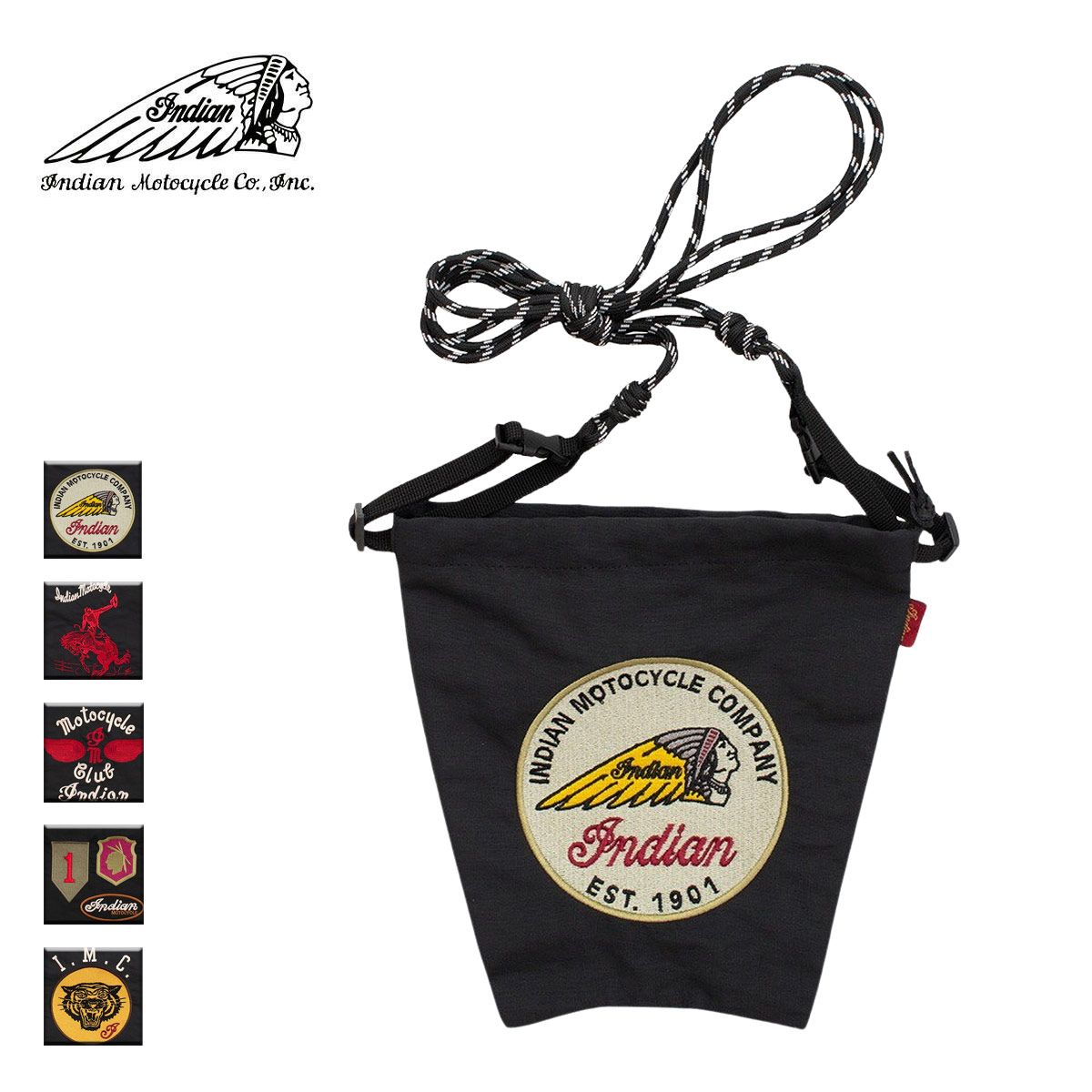 Indian インディアン Embroidery Shoulder Bag メンズ/レディース