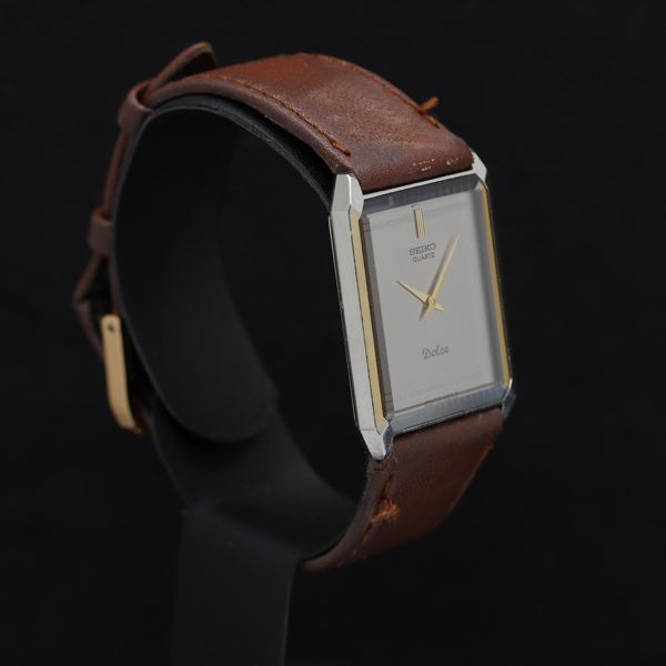 【稼働】SEIKO セイコー ドルチェ 7730-5040 ダークグレーQZ 稼働】SEIKO セイコー ドルチェ 7730-5040 ダークグレーQZ