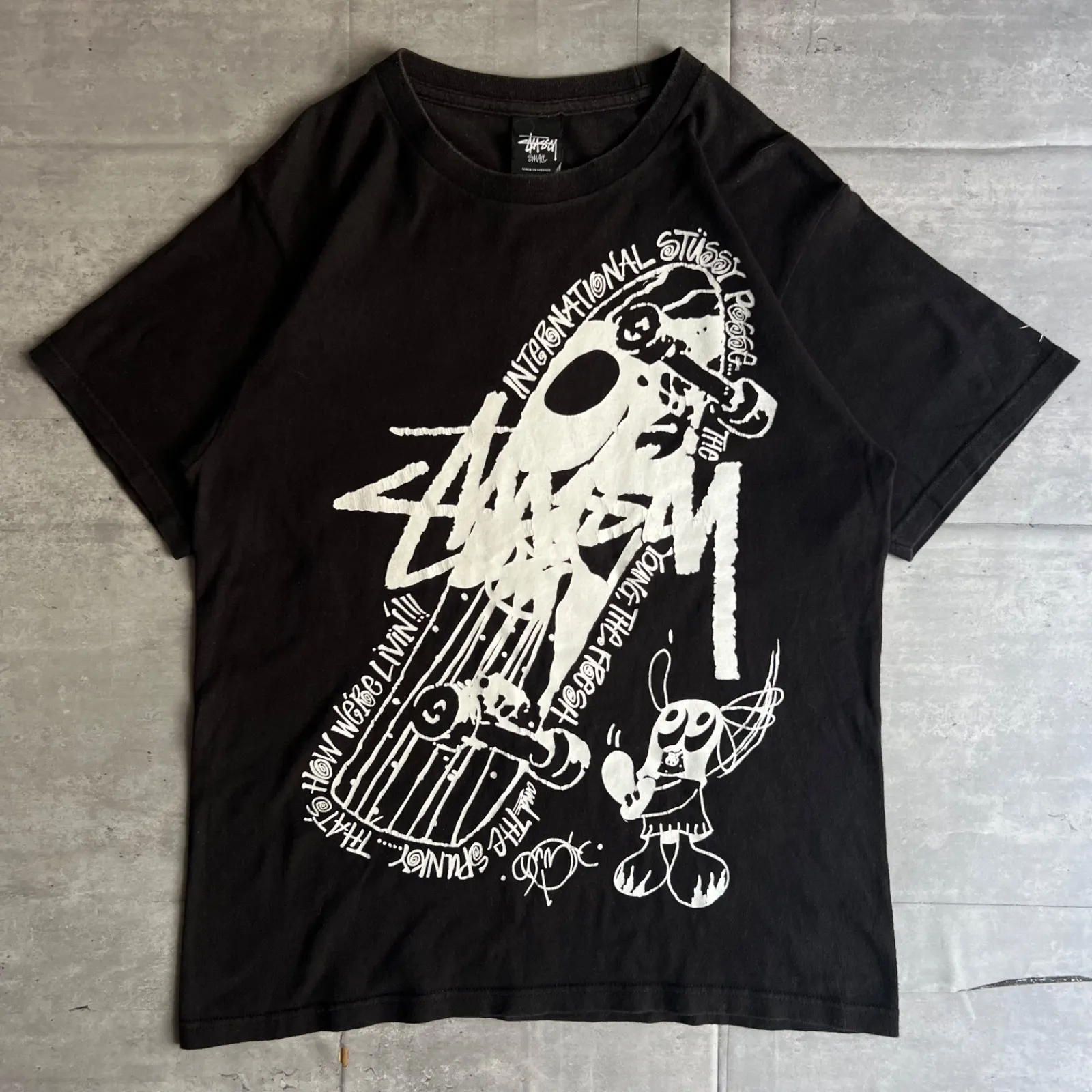 stussy Tシャツ STUSSY◇Tシャツ/XL/コットン/WHT/RN94974/CA28629// : セカンド