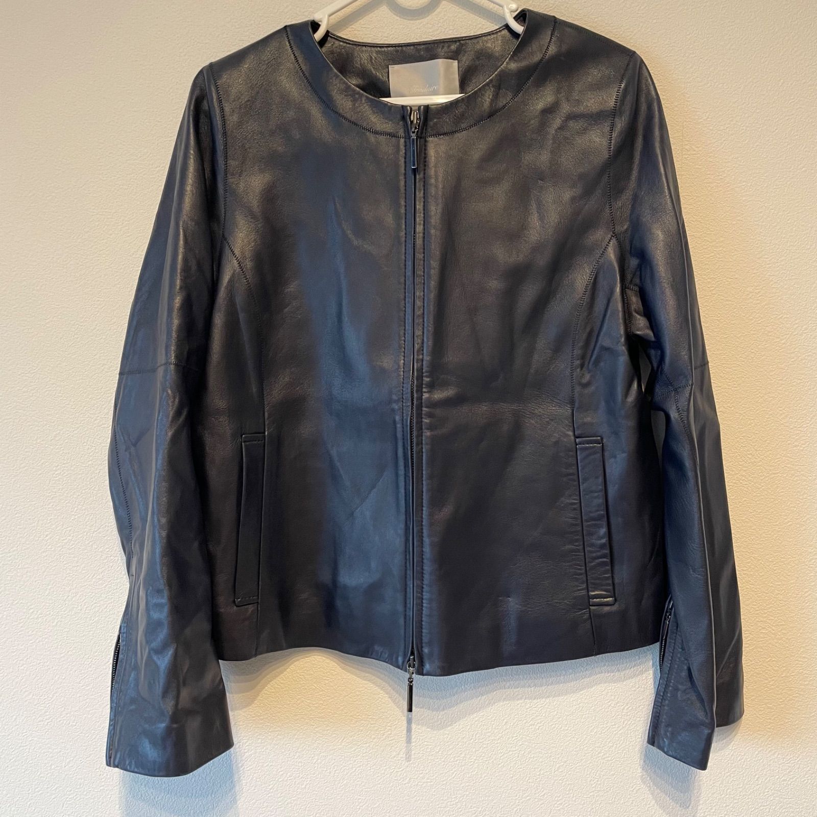 美品】 traduire トラデュイール レザージャケット ジャケット  