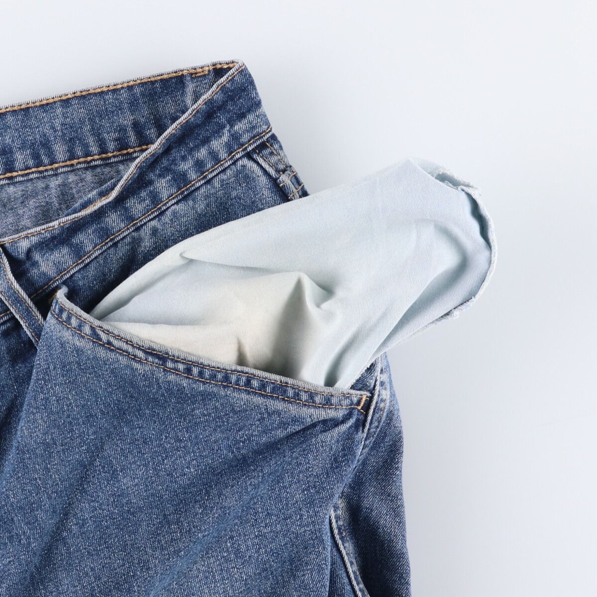 L2 デニムペインターショーツ