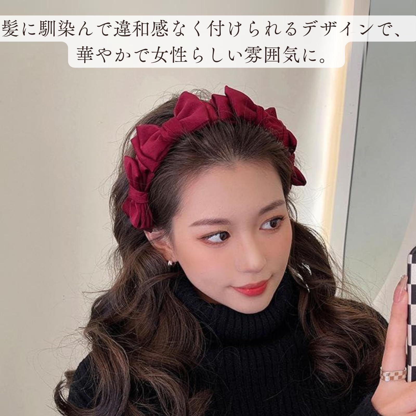 HARGIO カチューシャ リボン レディース ヘアアクセ ヘッド HARGIO カチューシャ リボン レディース ヘアアクセ ヘッド