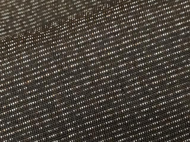 平和屋着物○男性 紬 アンサンブル 色無地 銀鼠色 やまと誂製 正絹 逸品