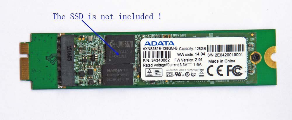 64G 512G A1370 A1369 air Macbook 機種 2010年 SSD SSD 2011 APPLE → 2280 2260 変換アダプター 2242 2230 NGFF M.2 SATA