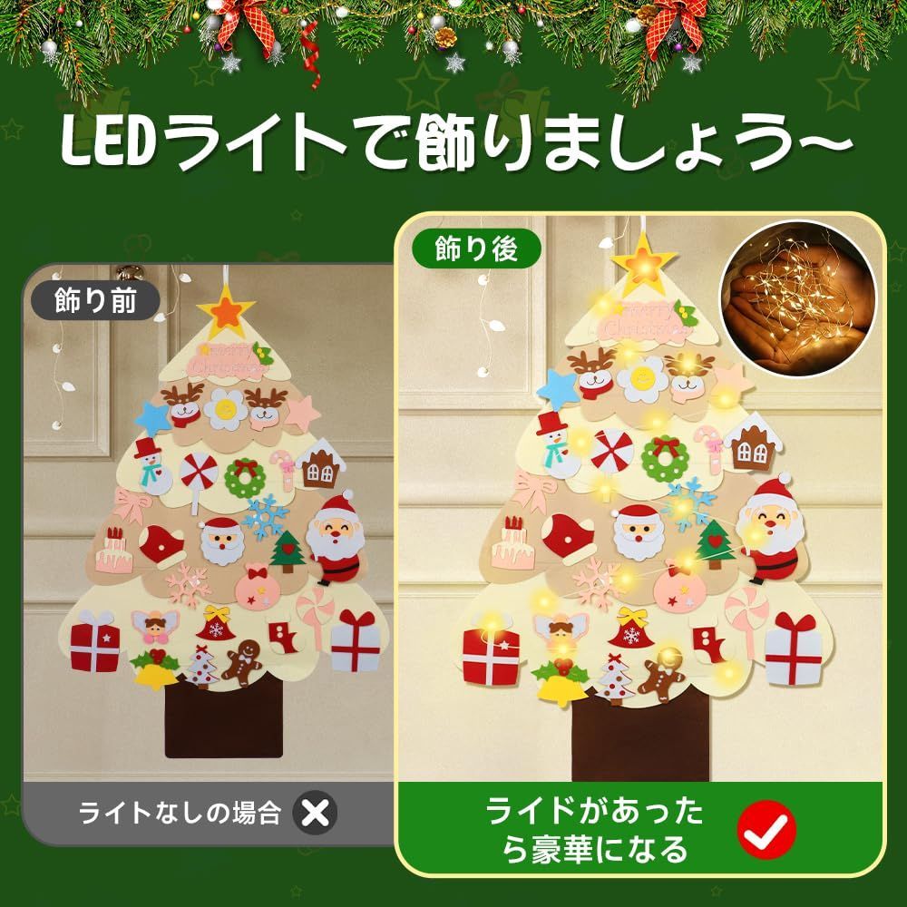 Amazon | クリスマス飾り 置物 ハンドメイド 粘土アート
