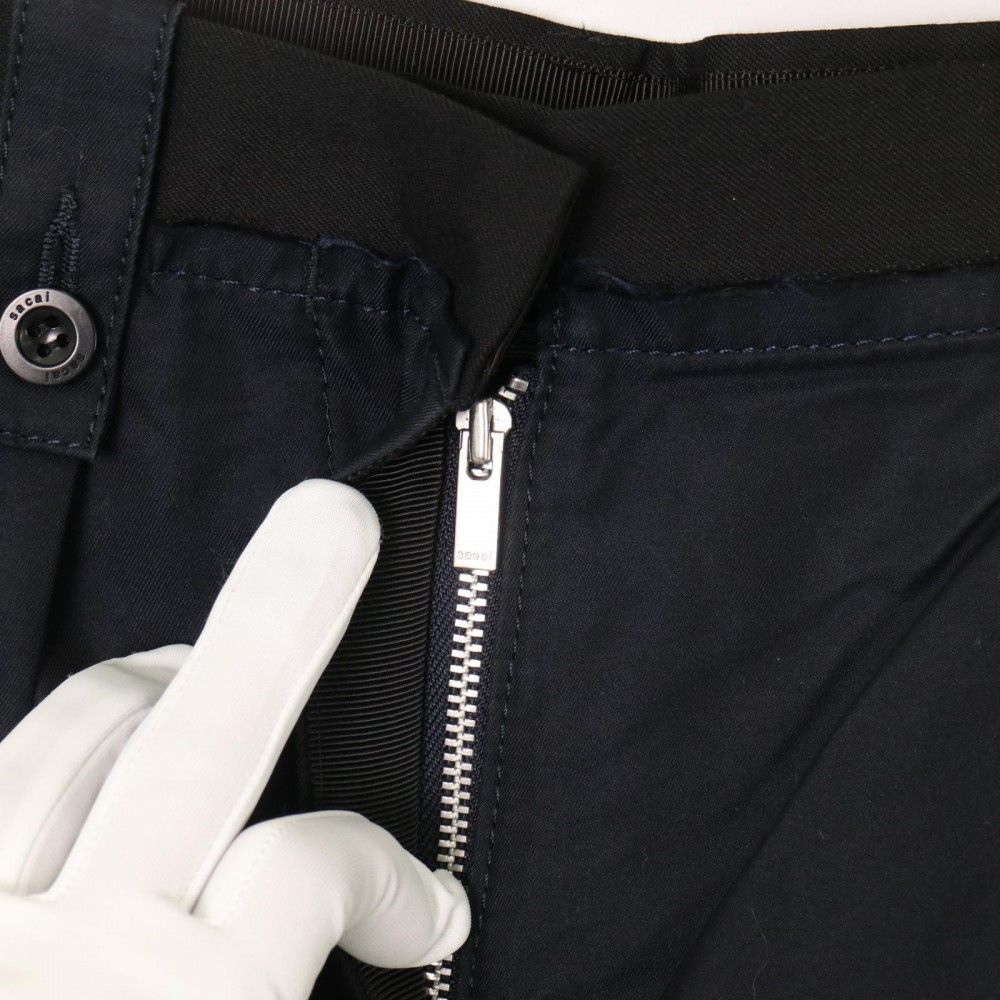 サカイ ボトムス レディース スタッズ ワイドパンツ アパレル 服 Sacai  