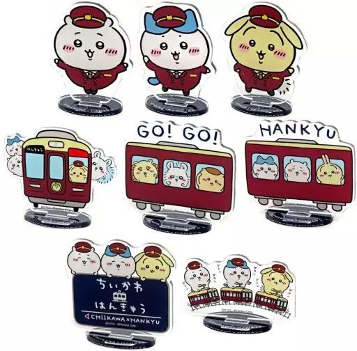 ちいかわ阪急　アクリルスタンド ちいかわ 阪急電車なトレーディングアクリルスタンド（全8種