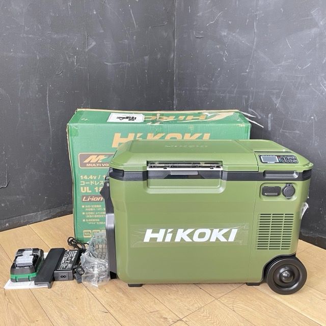 展示品 HiKOKI ハイコーキ コードレス冷温庫 UL18DBA フォレスト