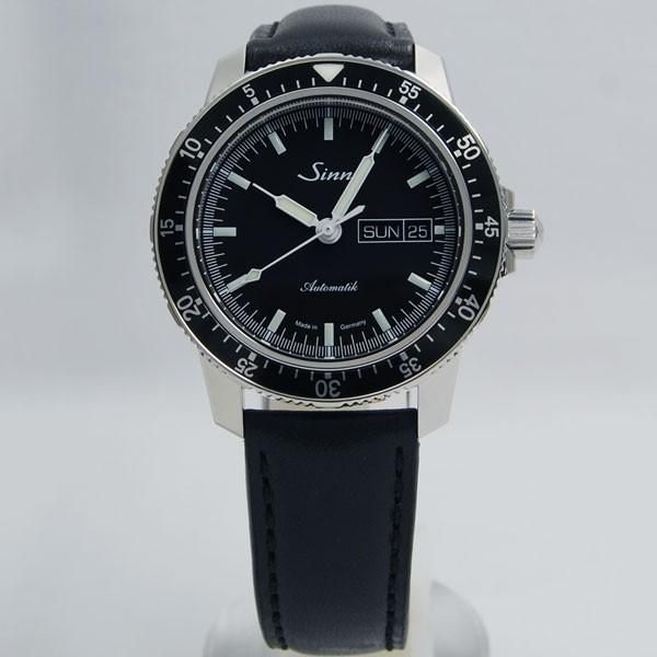 Sinn ジン 104.ST.SA SS ロシアン・カウレザー