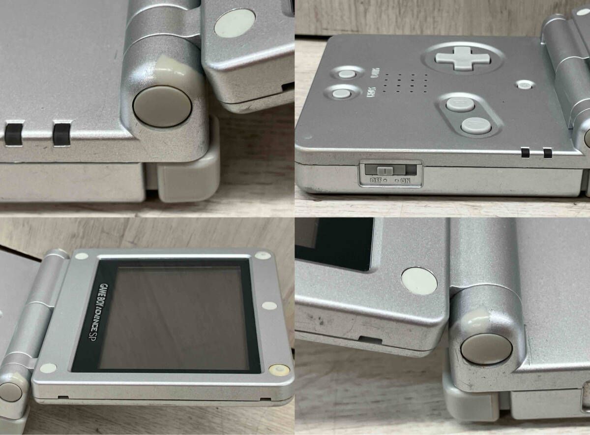 ゲームボーイアドバンスSP プラチナシルバー ゲームボーイアドバンスSP