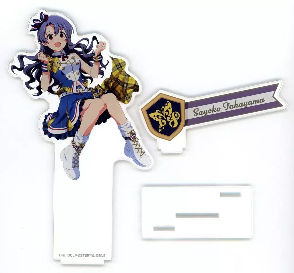 高山紗代子 ガラポン A賞 アクリルボード2種 アイドルマスター ミリオンライブ！ バースデーアクリルスタンド