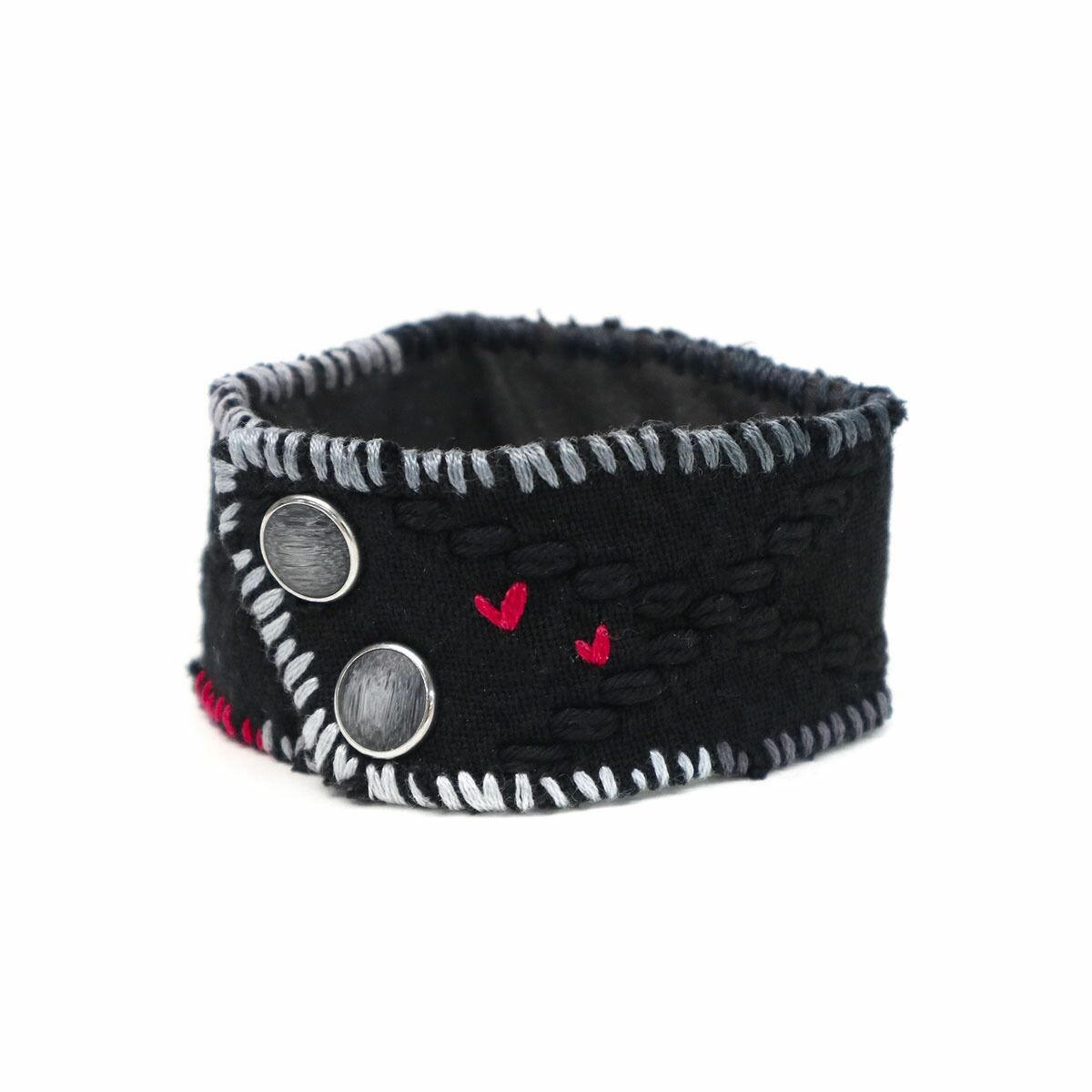 ポータークラシック ブレスレット Porter Classic サシコブレスレットM PC SASHIKO BRACELET M 刺し子 KENDO メンズ レディース PC-011-1253 ブラック(10)