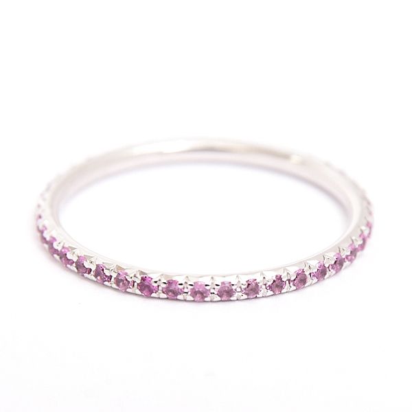 ティファニー メトロ　フルエタニティ ダイヤ　ホワイトゴールド　8号 ティファニー メトロ フルエタニティ ダイヤ ホワイトゴールド 8号