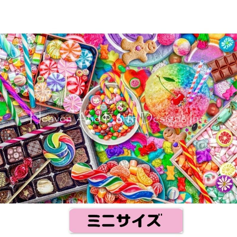 クロスステッチ キット【準備済み】Mini Candylicious25ct