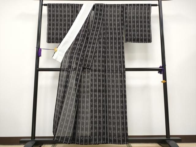 平和屋着物＊夏物 本場琉球絣 夏琉球 正絹 逸品 未使用 CAAT7527vp