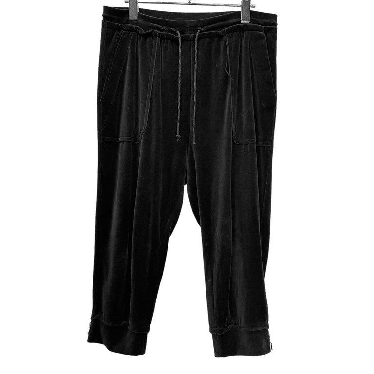 ヨウジヤマモト　ベロアパンツ S'YTE Yohji Yamamoto 17SS コットンベロアイージートラック
