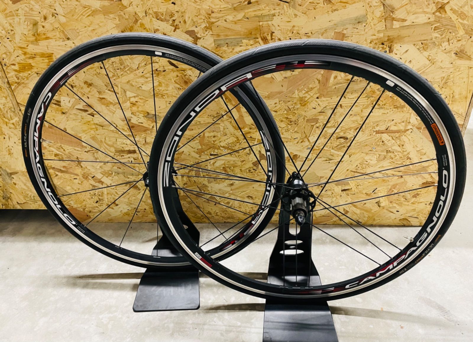 Campagnolo Zonda 15C ホイール　タイヤ付き Campagnolo ZONDA 15C カンパ ゾンダ クイック タイヤ付 - メルカリ