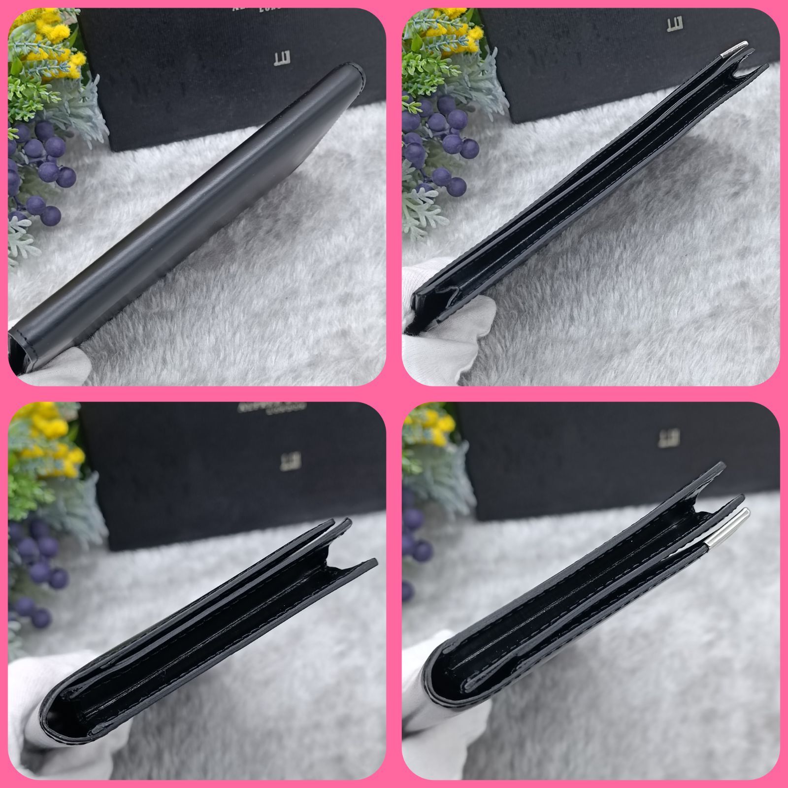 dunhill 》 ダンヒル 長財布 札入れ ロングウォレット 2つ折財布