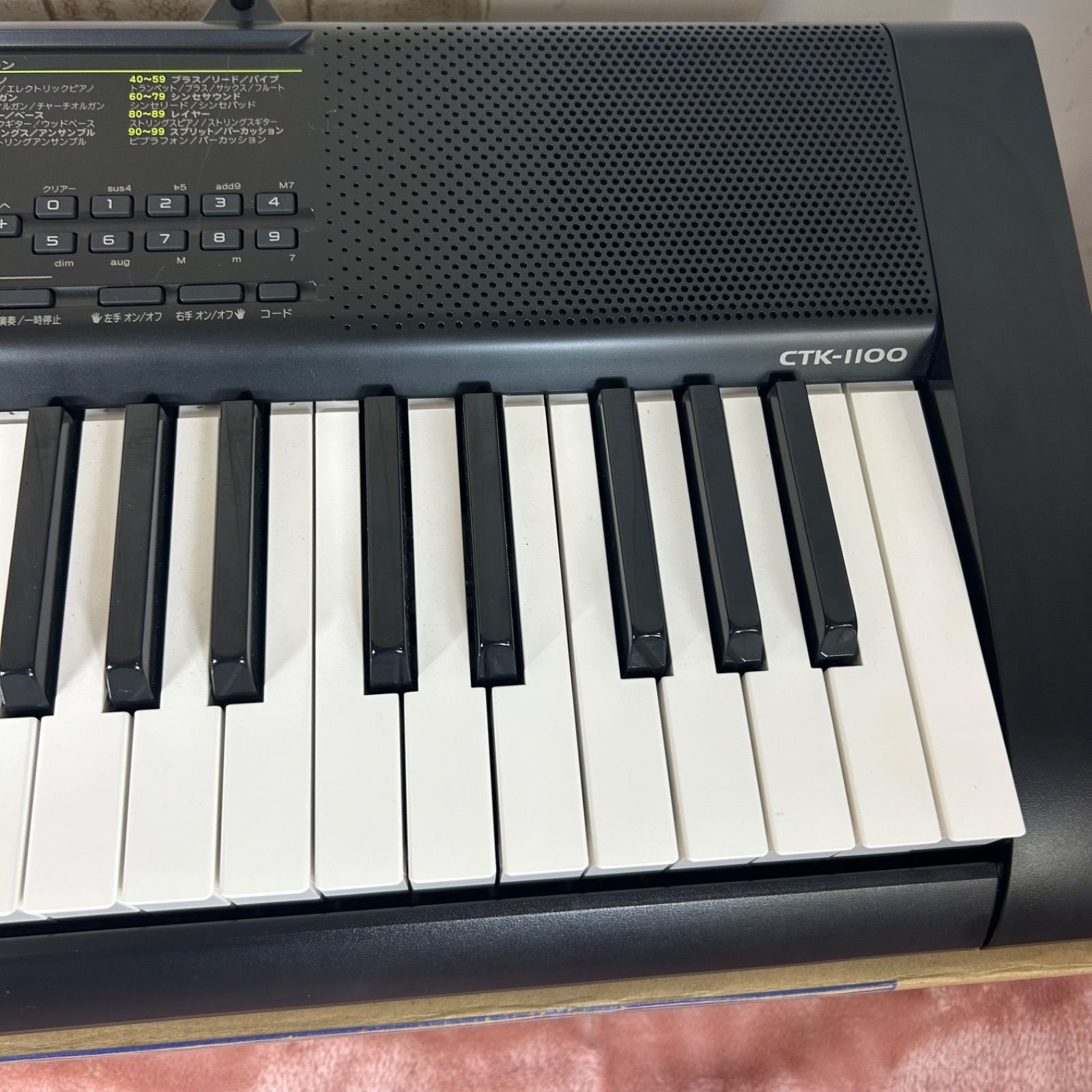 【美品】CASIO カシオ 電子ピアノ CTK-1100 ベーシックキーボード CASIO カシオ 電子ピアノ CTK-1100 ベーシックキーボード - メルカリ