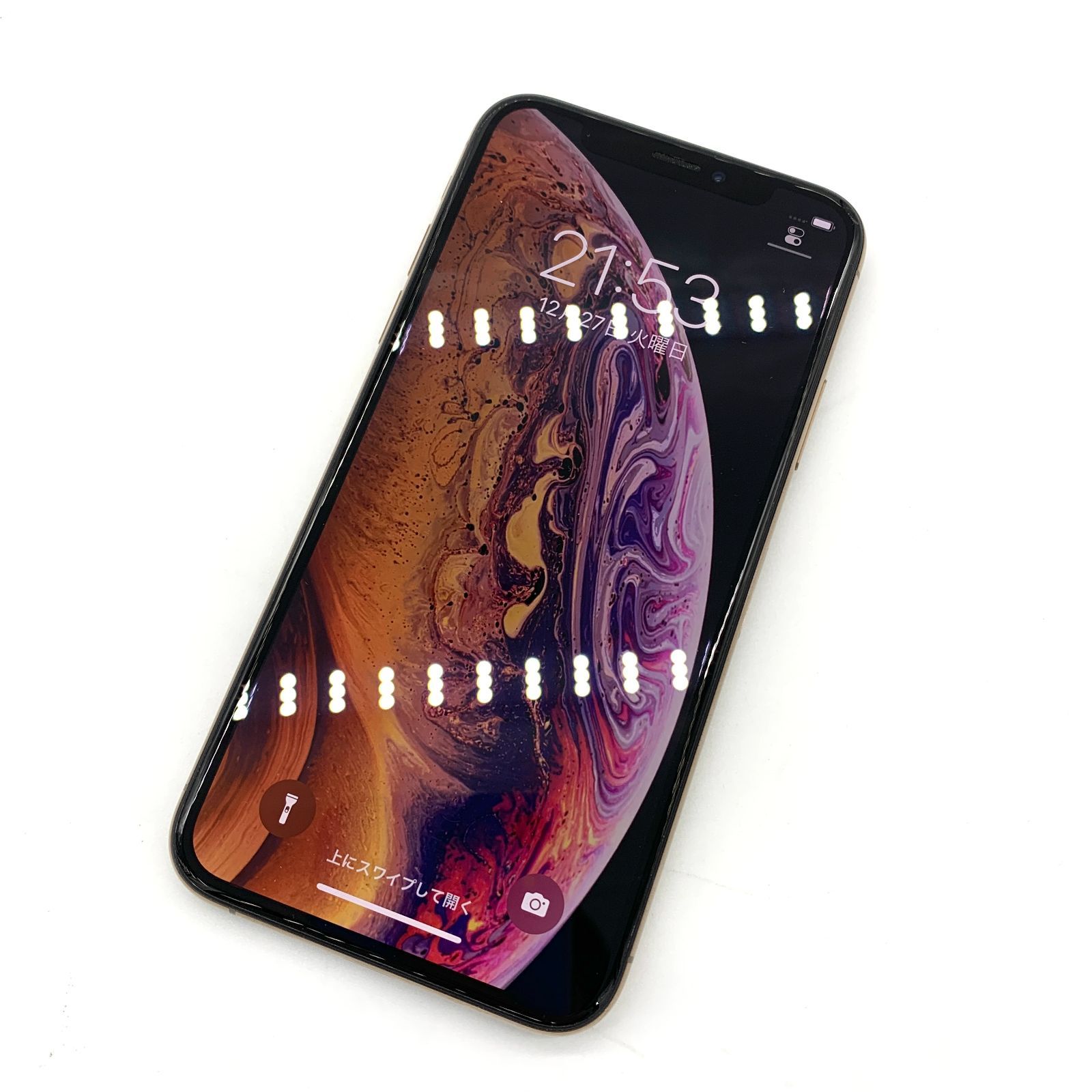 ▽SIMロック解除(docomo) iPhoneXs 64GB ゴールド - 買取ELITE