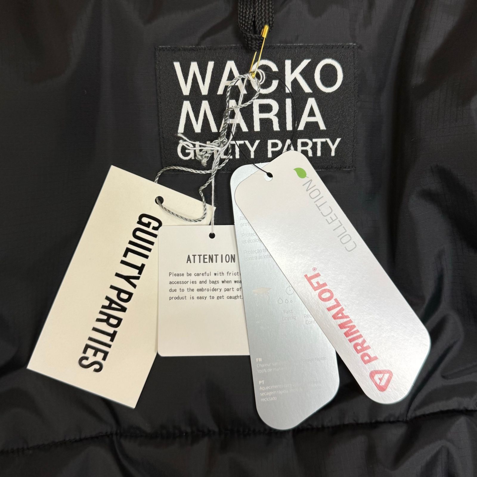 定価61600円 新品 WACKO MARIA 23AW PADDING VEST パディングベスト 