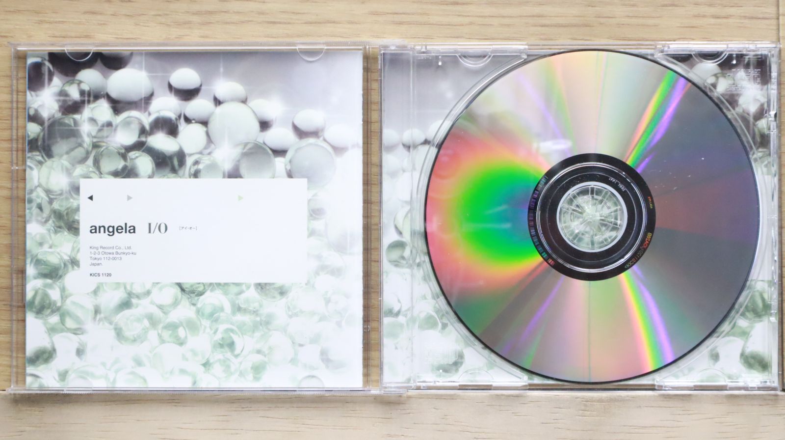 国内盤CD☆アンジェラ/angela□ I/O (アイ・オー) 【KICS1120