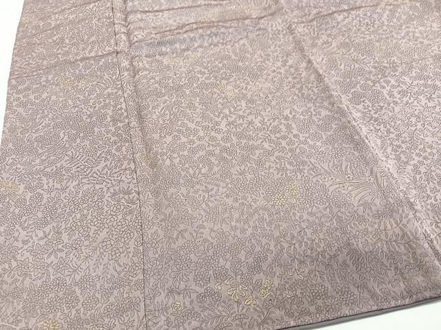 平和屋着物□上質なお召 草花文 金糸 正絹 逸品 CAAX9618xe - メルカリ