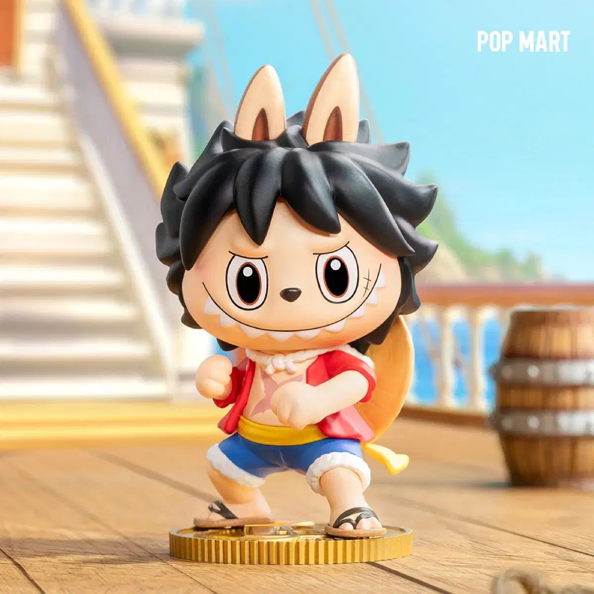 labubu x ONE PIECE ラブブ&ワンピースコラボ The Monsters ルフィ