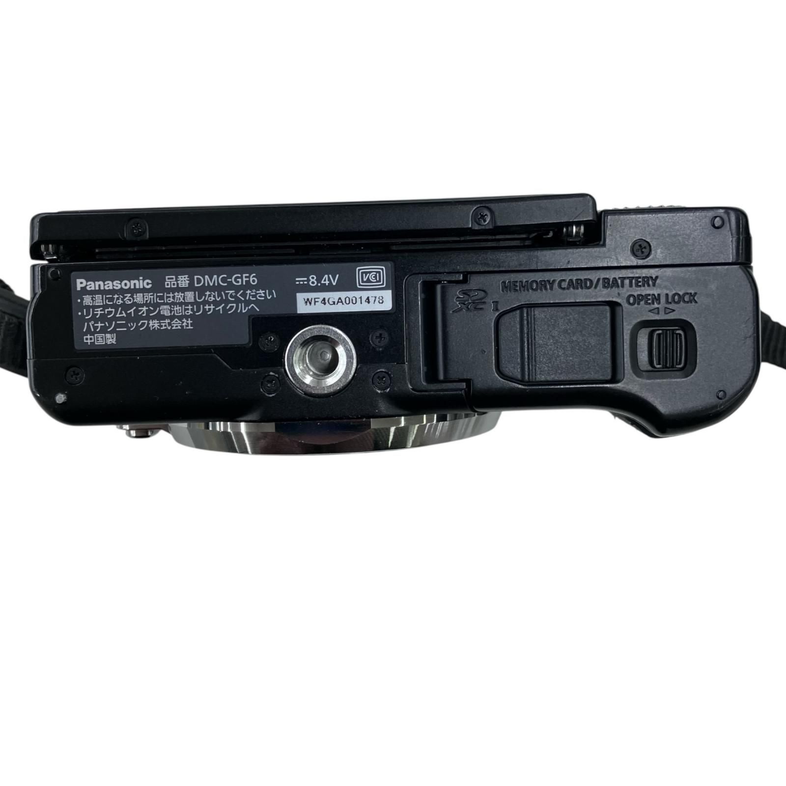 186000 現状品 Panasonic パナソニック ミラーレス一眼 LUMIX GF6 DMC