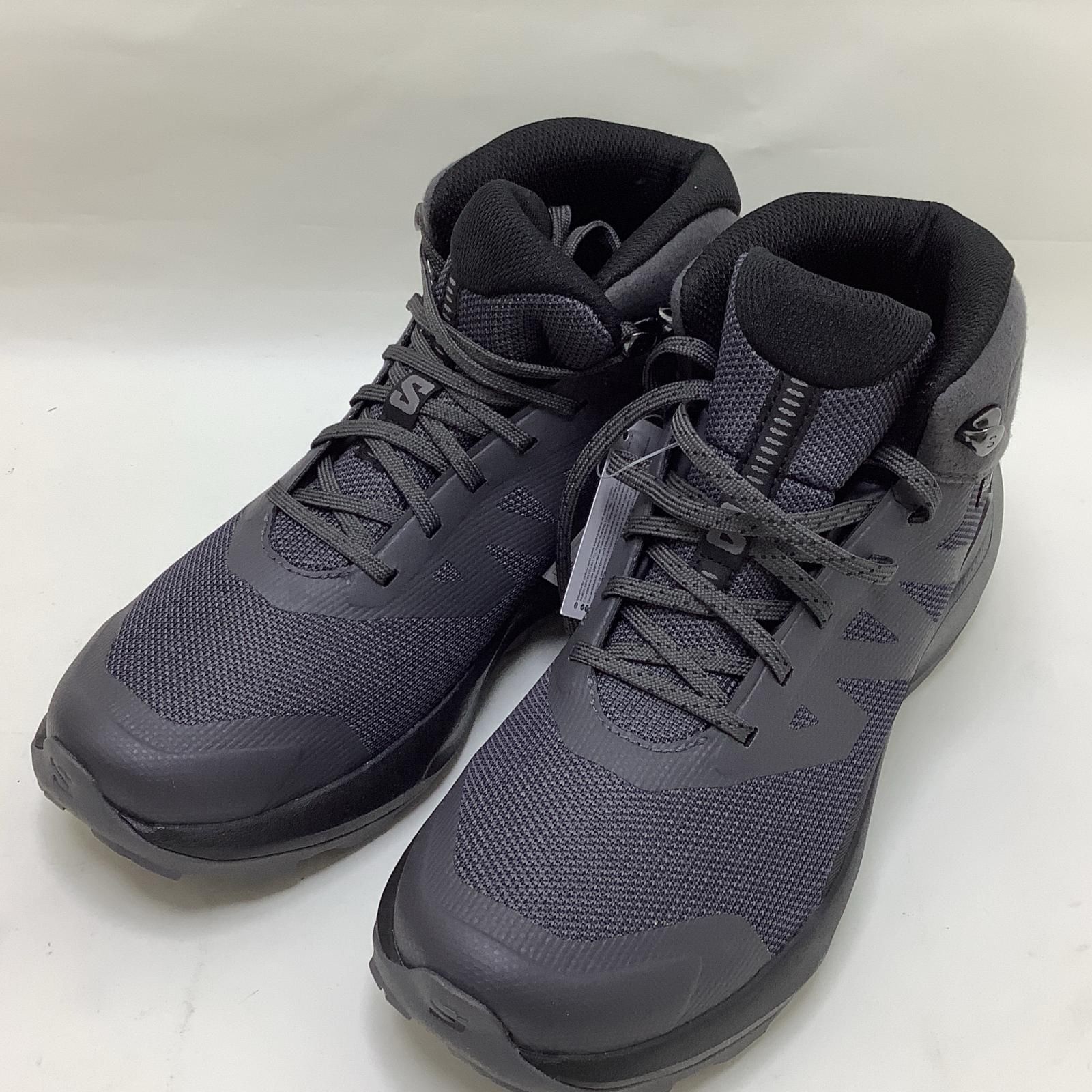 SALOMON - ▲▲SALOMON サロモン トレッキングシューズ 登山靴 サイズ 24cm ブラック ELIXIR TOUR MID WP W L47578000 SALOMON - △△SALOMON サロモン トレッキングシューズ 24.5cm
