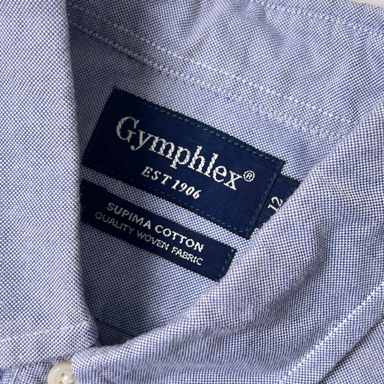 Gymphlex ジムフレックス BD ボタンダウン オックスフォード 半袖 