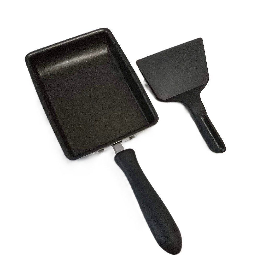 タッパーウェア エッグパン 卵焼き用フライパン スクレーパー付き ヘラ付 Tupperware