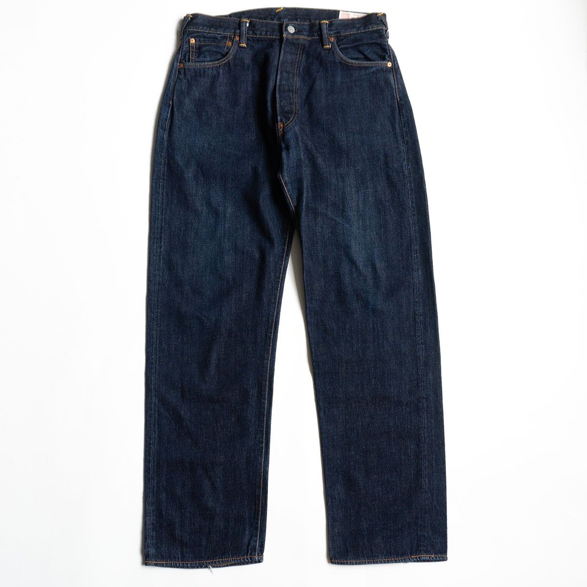 雰囲気抜群/濃紺】EVISU 【LOT.2001 デニムパンツ】36×35 エビス