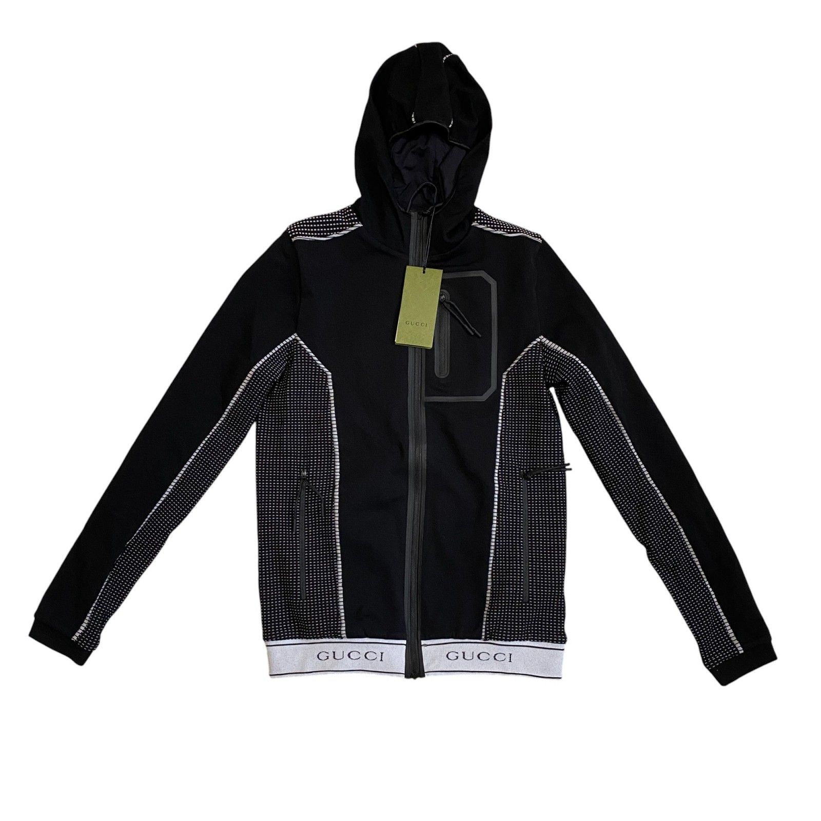 未使用 グッチ GUCCI メンズ 703361 フード付き ジップ 未使用 グッチ GUCCI メンズ 703361 フード付き ジップ