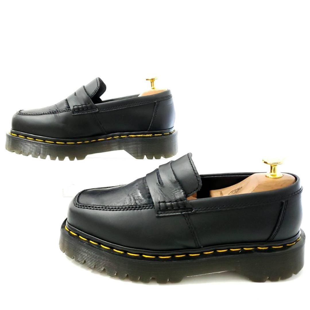 ドクターマーチン PENTON BEX SQ PNY UK3 厚底 ブラック - メルカリ