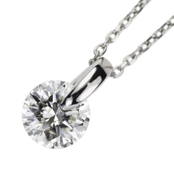 新品 Pt ダイヤモンド ペンダントネックレス 0.505ct H SI2 VG 新品 Pt ダイヤモンド ペンダントネックレス 0.505ct H SI2 VG