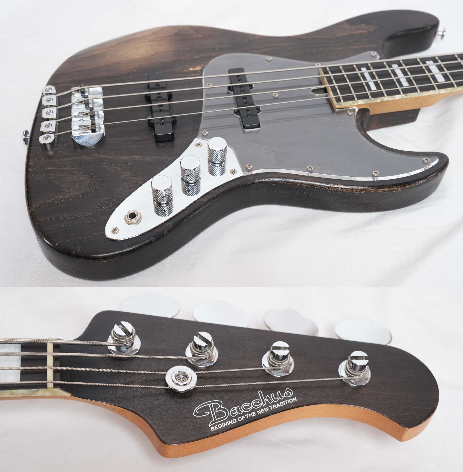 Bacchus (バッカス) エレキベース 飛鳥社製 woodline4