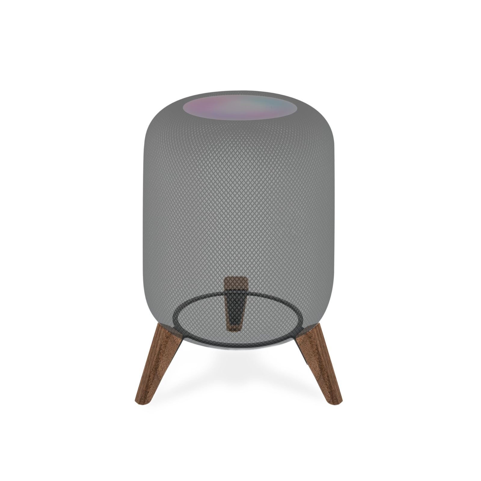 在庫 HomePod 三脚 Apple スタンド アップル for ホームポッド Max Apple HomePod TriPod スマートスピーカー 簡単組立 balolo お手入れ用マイクロファイバークロス付き アメリカ