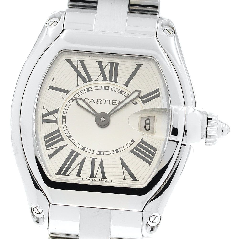 カルティエ CARTIER W62016V3 ロードスターSM デイト クォーツ