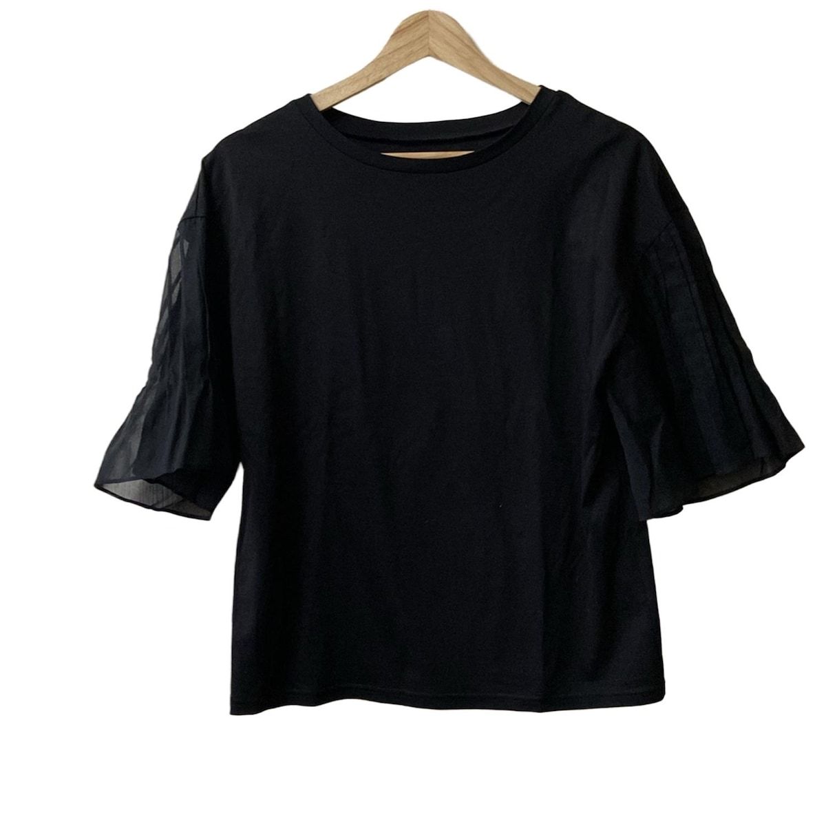 【全品送料無料】 半袖カットソー ADORE(アドーア) サイズ38 黒 - レディース M トップス