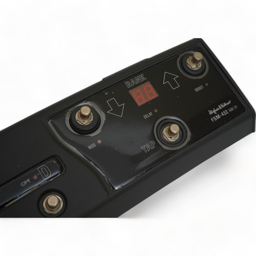 極美品】 HUGHES&KETTNER FSM-432MKⅢ フットスイッチ MIDIスイッチ