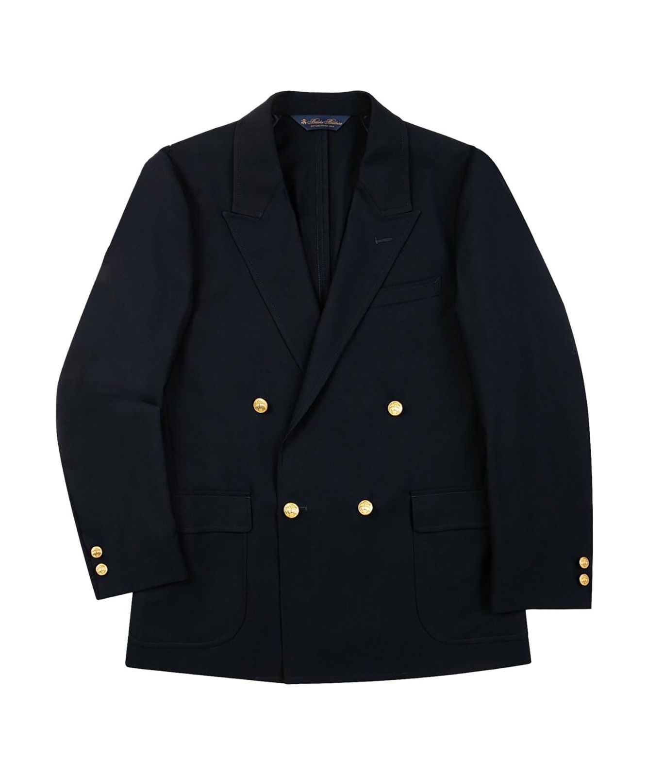 Size S_Color ネイビー Brooks Brothers ブルックスブラザーズ ◆オンラインストア◆コンバットウール ダブル４釦ブレザー Traditional 330000839 ネイビー S