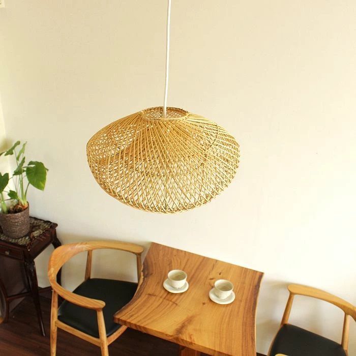 LED電球標準】ペンダントライト ラタン LED 北欧 リゾート アジアン 籐