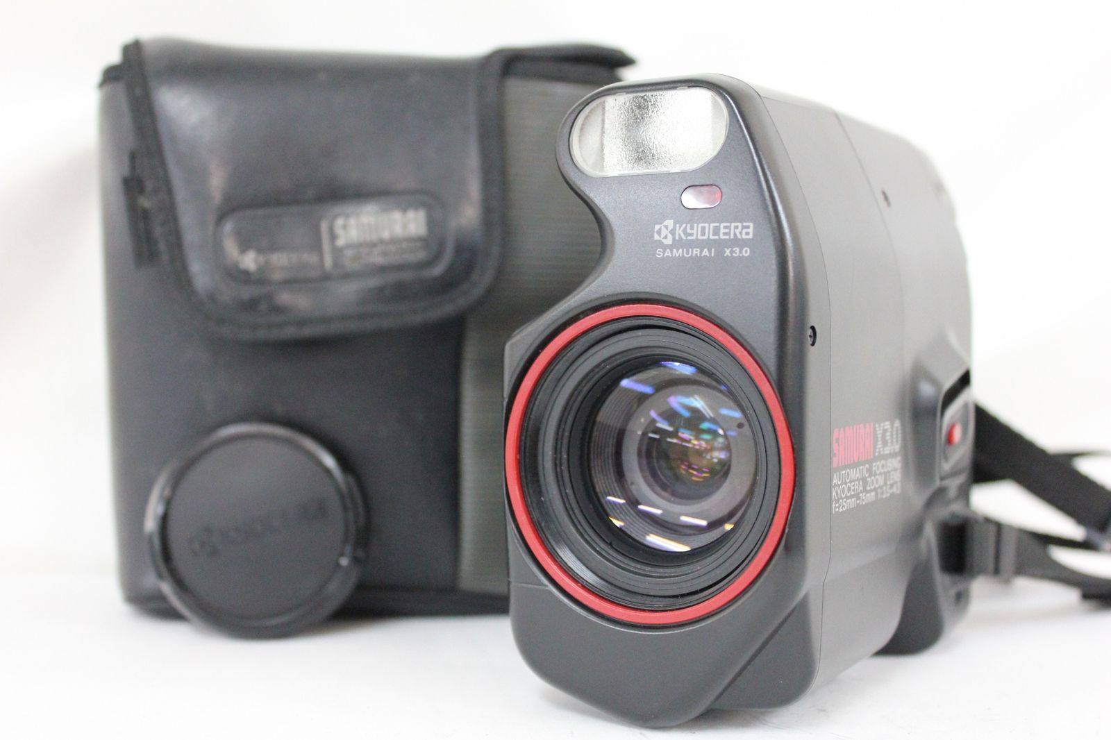 完動美品 京セラ Kyocera Samurai X3.0 返品保証 Kyocera 京セラ SAMURAI X3.0 コンパクト フィルムカメラ