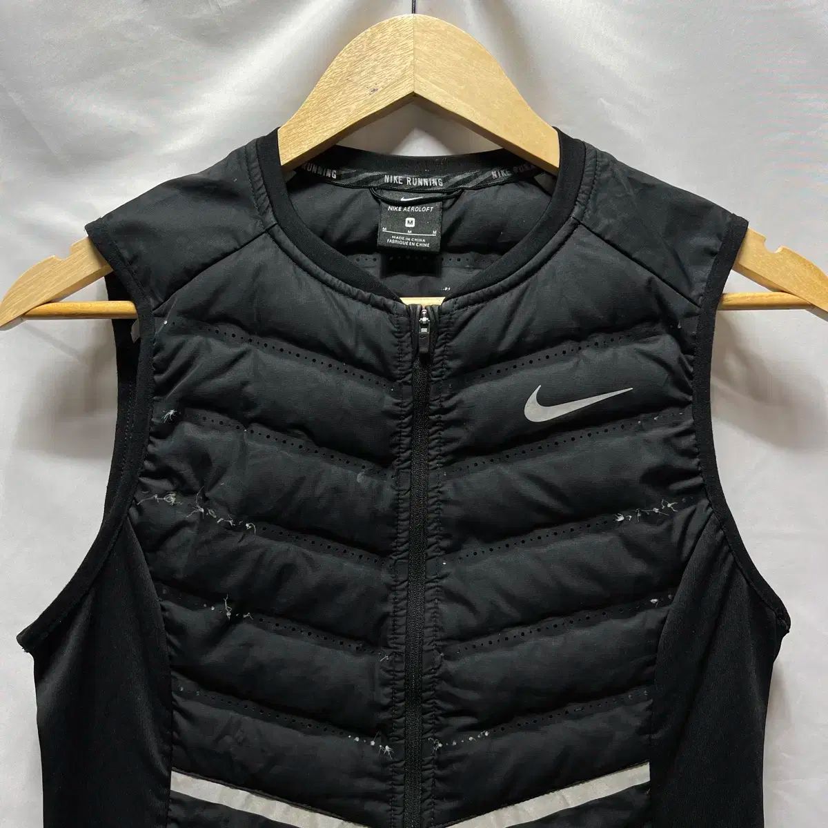 本物/レディース M NIKE(ナイキ) エアロロフト ランニング 黒