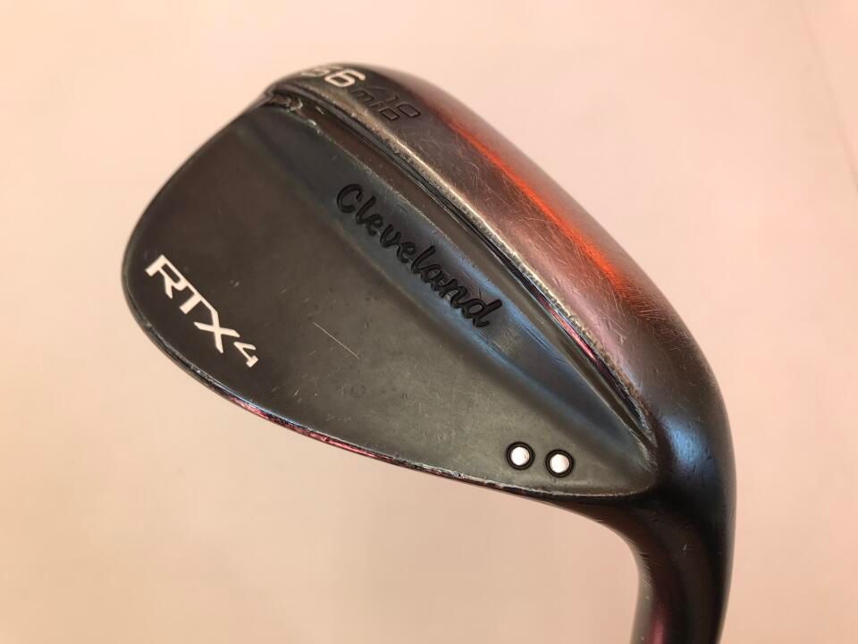 【即納】RTX-4 ブラックサテン | 56 | S200 | ダイナミックゴールド | 中古 | ウェッジ | クリーブランド