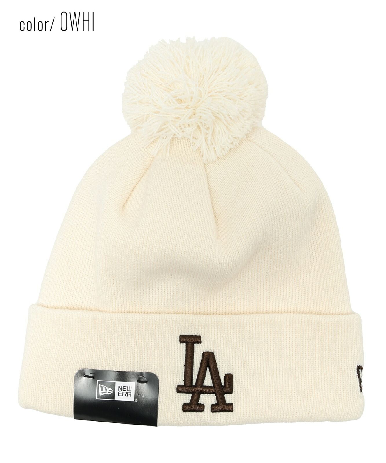 【ムラスポ公式】新品 NEW ERA/ニューエラ POM PON KNIT LOSDOD OWHI 14409934 ビーニー